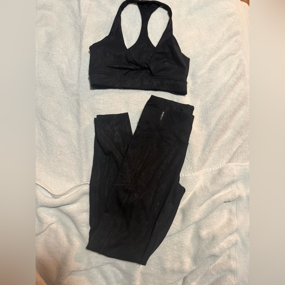 Wicked Weasel “Black Venom” Activewear Set